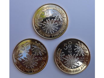Finland tre 5 euro 2012 Nordens natur