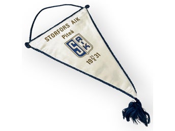 Piteå Vintage Antik Vimpel Flagga Storfors AIK 1921 1931