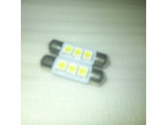 LED-lampor för bilinteriör, 2-pack 12volt