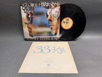 George Harrison - Thirty Three & 1/3 UK Orig-76 FINT EX !!!!!