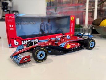 Ferrari SF-24 Leclerc Miami GP 2024 1:18