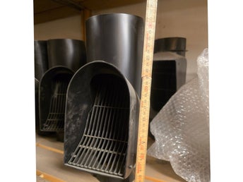 Självrensande lövsil / ventilationshuv Ø160 mm
