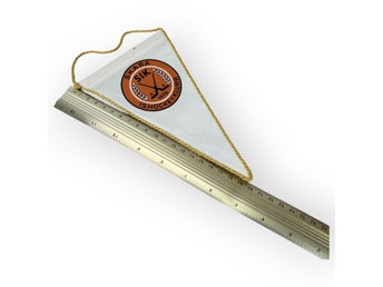 Skara Vintage Antik Vimpel Flagga SIK Ishockeyklubb 1970 Runes Basarlager Tibro