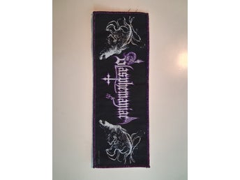 Blasphemaniac tygmärke black death thrash speed metal punk