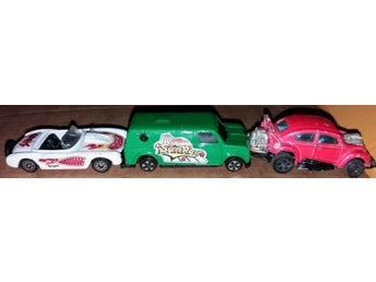 Corgi Juniors: 1st. V.W. Hot Rod + 2st. Tillverkade under 1960-talet.