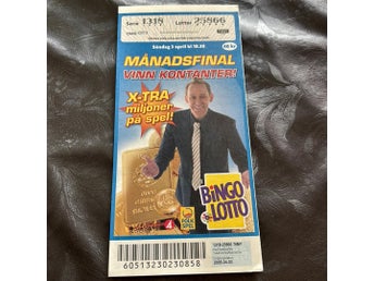 Bingolott Gunde Svan 2005-04-03 Samlare