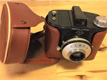 AGFA CLACK Kamerawerk AG, Munchen 1954-1965 lådkamera gammal kamera retro