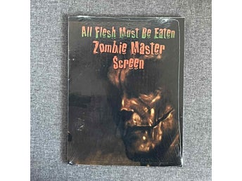 All Flesh Must Be Eaten Zombie Master Screen! EDEN STUDIOS INC (Sealed)