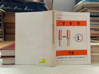 Transistor Vergleichstabelle 72, ECA TVT bok, Very Good plus, SM