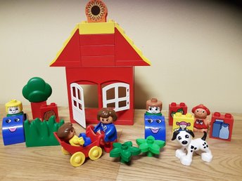 Lego Duplo Delar Till Hus Tak Hund Barn Barnvag 378187886 ᐈ