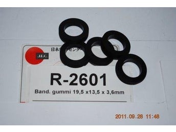 R-2601 Bandtaldriksgummi 5 stycken
