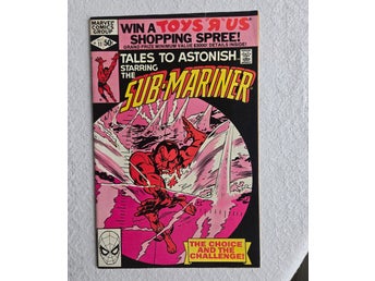 Tales to Astonish #11 med The Sub-Mariner, Marvel 1980