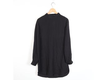 Filippa K Blus Tunika Siden Svart Dam Stl L