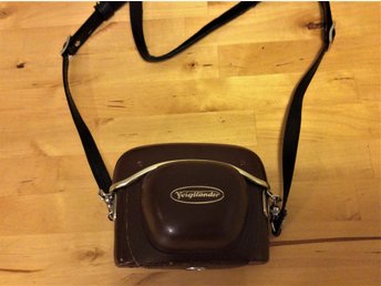 Voigtländer VITO CD 1962 Lanthar 2,8/50 med originalväska gammal kamera