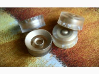 Relic Worn Retro Gold Speed Knobs Les Paul Epiphone Custom SG 335 Jr 355