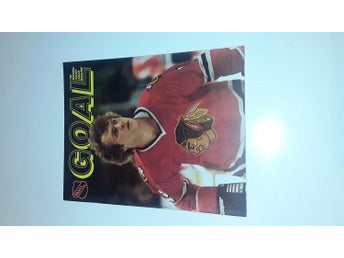 Matchprogram - Chicago Blackhawks - New York Rangers 1980