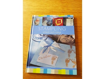 Scrapbooking Bok. Stämpling enkelt och roligt.