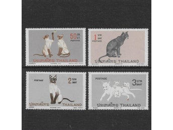 Thailand Siames katter Mi 588-91 xx
