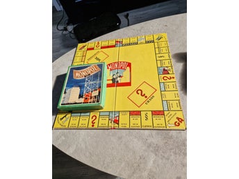 Retro Monopol Sällskapsspel från Alga.