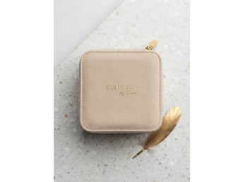 Guldfynd Beige Smyckeskrin