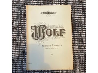 Italienisches Liederbuch av Hugo Wolf, Edition Peters