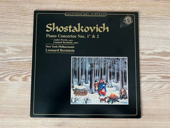 Shostakovich - Klaverkoncerter Nos. 1 & 2 - LP