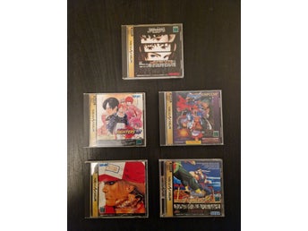 Sega Saturn fightingspel samling