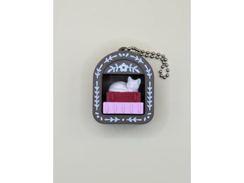 Fidget clicker Nyckelring bookish