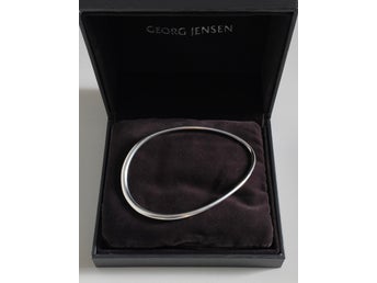 GEORG JENSEN OFFSPRING ARMRING STR.L I 925 STERLING SØLV NY/UBRUGT