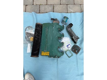 Volvo Penta laddluftkylare/aftercooler 845994 med de flesta packningarna vp
