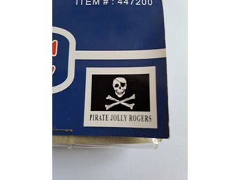 Pirat Jolly Roger Flagga