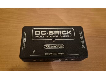 Dunlop DC-Brick Multi-Power Supply för effektpedaler
