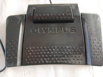 Olympus RS31H Fotpedal USB Fotbrytare Transkriberingspedal - TESTAD