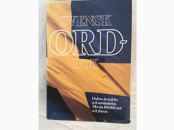 Svensk ordbok Svensk ordbok