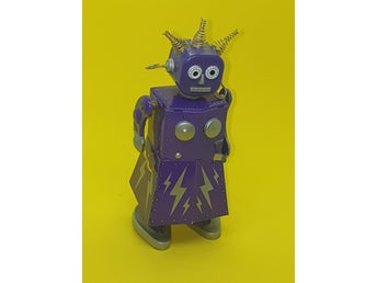 Schylling Robot Electra - Violett - Vind-Up
