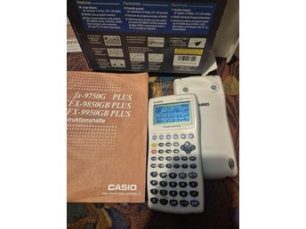 Casio fx-9750G PLUS grafräknare