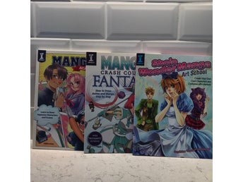 Manga Academy, Manga Crash Course Fantasy, Shojo Manga Wonder Art School