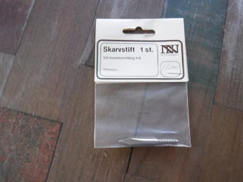Skarvstift 1 st till mormorstång trä