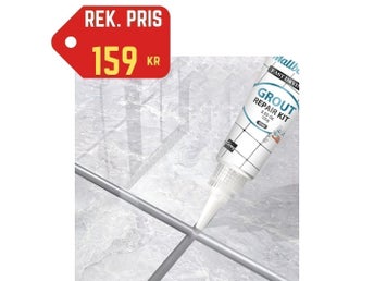 NY 2st DIY Fogreparation XXL , Grå: Inkluderar Verktyg • Komplett set