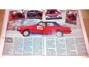 FORD TAUNUS, ARTIKEL PRESSKLIPP 1980