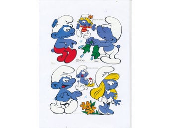 Smurfarna bokmärken