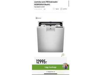 Diskmaskin ESZ89301UX