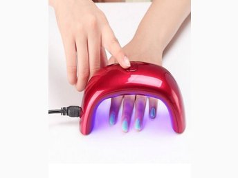 Nageltork UV lampa (340752161) ᐈ Popoo på Tradera Nageltorkare 'Fast Dry' UV Lampa