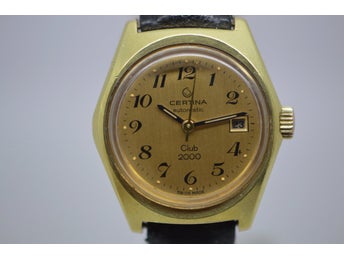 SUPER FIN VINTAGE UR CERTINA CLUB 2000 AUTOMATIC