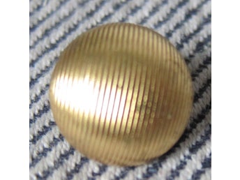 1 st Guld Knappar uniform rund