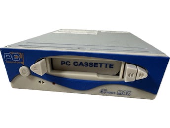 Gammal Kassettband splelare fär dator PC Cassette Drive Computer Tape Deck
