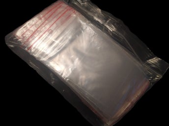 1000st Blixtlåspåsar 7x10 cm (zip bag, zippåse, förvaring, påse, plastpåse)