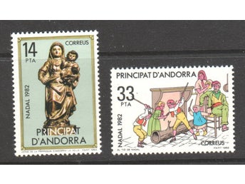 SPANSK ANDORA - NAVIDAD`82 - KOMPL.**