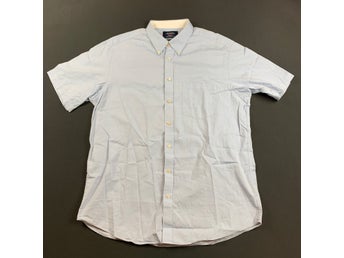 Charles Tyrwhitt Kortärmad Skjorta Ljusblå - Storlek L - Fri frakt