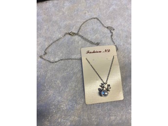 Pärla / Strass Antler Halsband